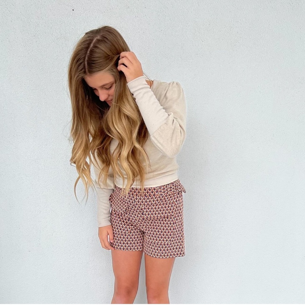 Zara Kid's Jacquard Shorts / Size: 13-14